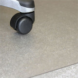 Ecotex Marlon BioPlus Ecotex Marlon BioPlus Eco Friendly Carbon Neutral Chair Mat for Low/Medium Pile Carpets, Clear, Rectangular (FLRNCCMFLBG0003) Each
