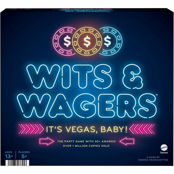 Mattel Wits & Wagers: Vegas Edition, Party, 5 (MTTHHT91)