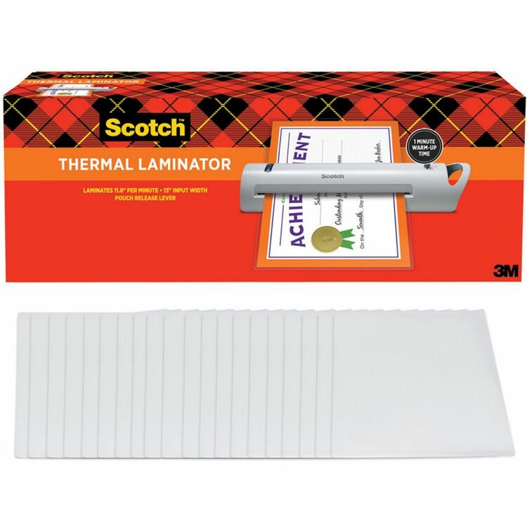 Scotch Advanced Thermal Laminator, 13" Max Document Width, 5 mil Max Document Thickness (MMMTL1302XVP)