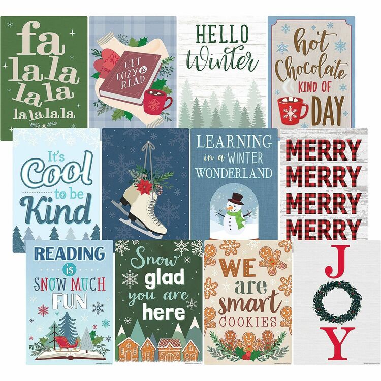 Teacher Created Resources Seasonal Classroom Posters, 11" Width x 15.8" Height, Multi (TCR6110) 1 Pack