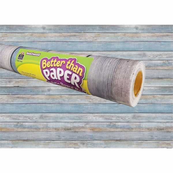 Teacher Created Resources Better Than Paper Board Roll, Bulletin Board, Classroom, 48"Width x 12 ft Length, Beachwood, 1 Roll, Multicolor (TCR77400) 1 Roll