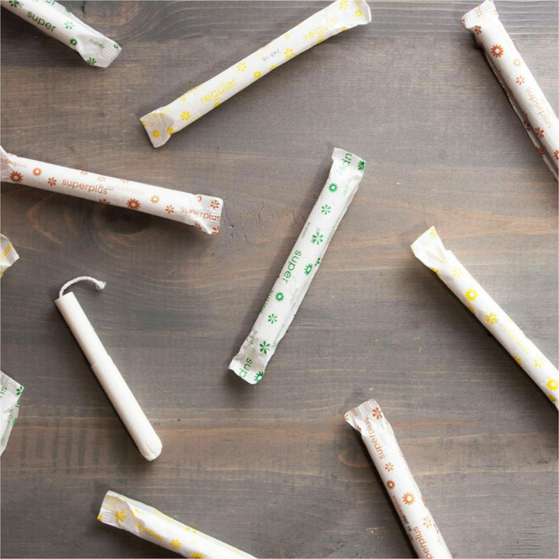 Tampon Tribe Organic Tampons (TTBTAM500S) Case of 500