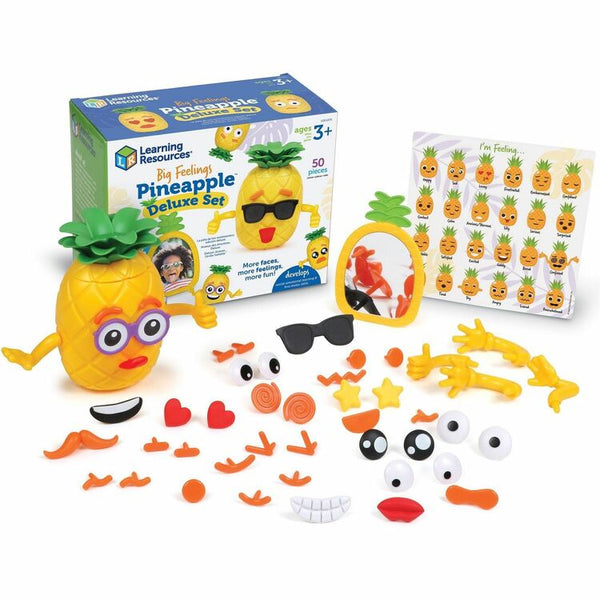 Learning Resources Big Feelings Pineapple Deluxe Set, Theme/Subject: Learning, Skill Learning: Emotion, Feeling, 3 Year & Up (LRNLER6375) Each