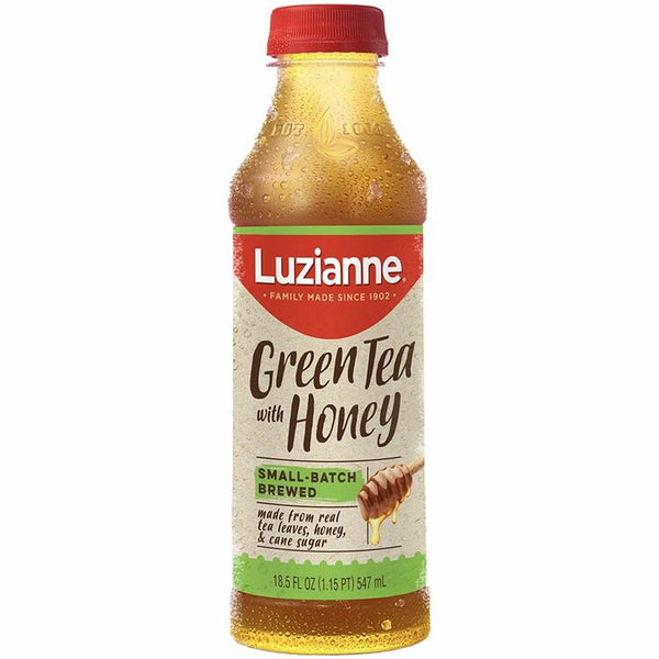 New England Coffee&reg; Green Tea with Honey Green Tea, 18.5 oz, 12/Carton (NCF36124) Case of 12