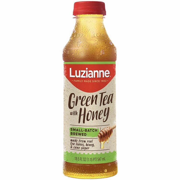 New England Coffee&reg; Green Tea with Honey Green Tea, 18.5 oz, 12/Carton (NCF36124) Case of 12