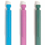 U Brands U-Eco Speckled Hex Mechanical Pencils, 0.7 mm Green, Pink, Blue, Gray Lead, Green, Pink, Blue Barrel, HB/#2 (UBR6591U0124) Each