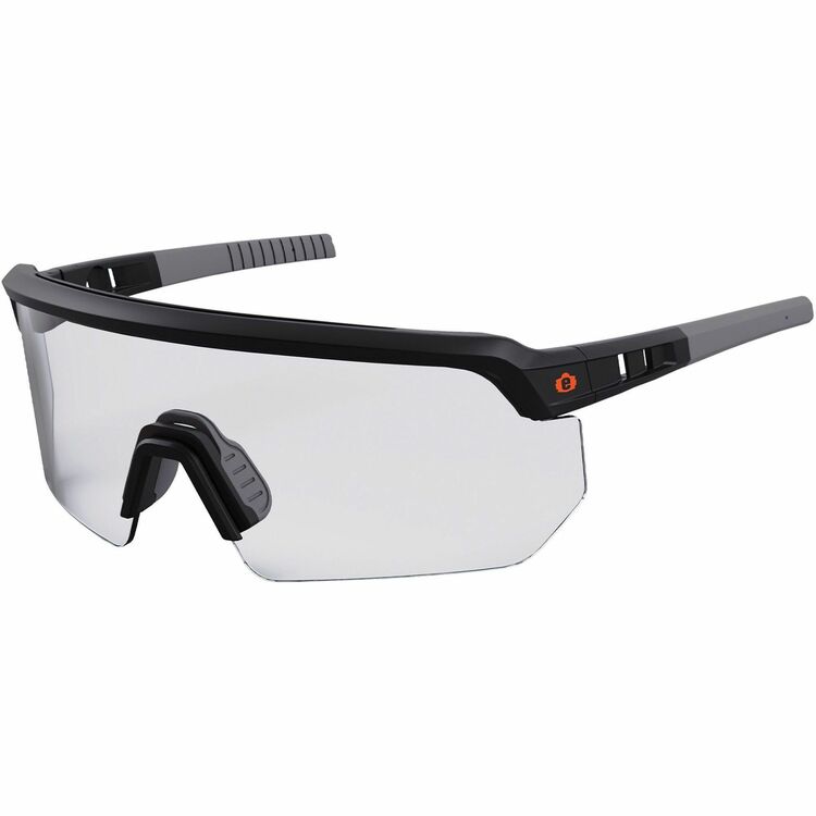 Ergodyne AEGIR Enhanced Anti-Fog Safety Glasses, Matte Black Frame/Clear Lens (EGO55002) Each
