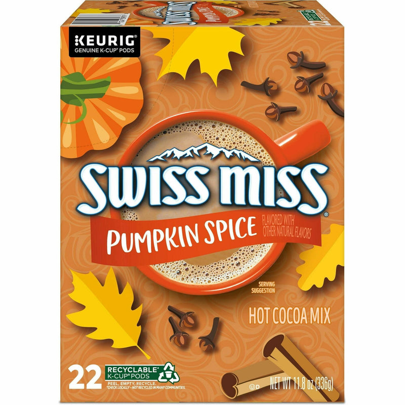 Swiss Miss® K-Cup Pumpkin Spice Hot Cocoa, 22/Box (GMT9979) Box of 22