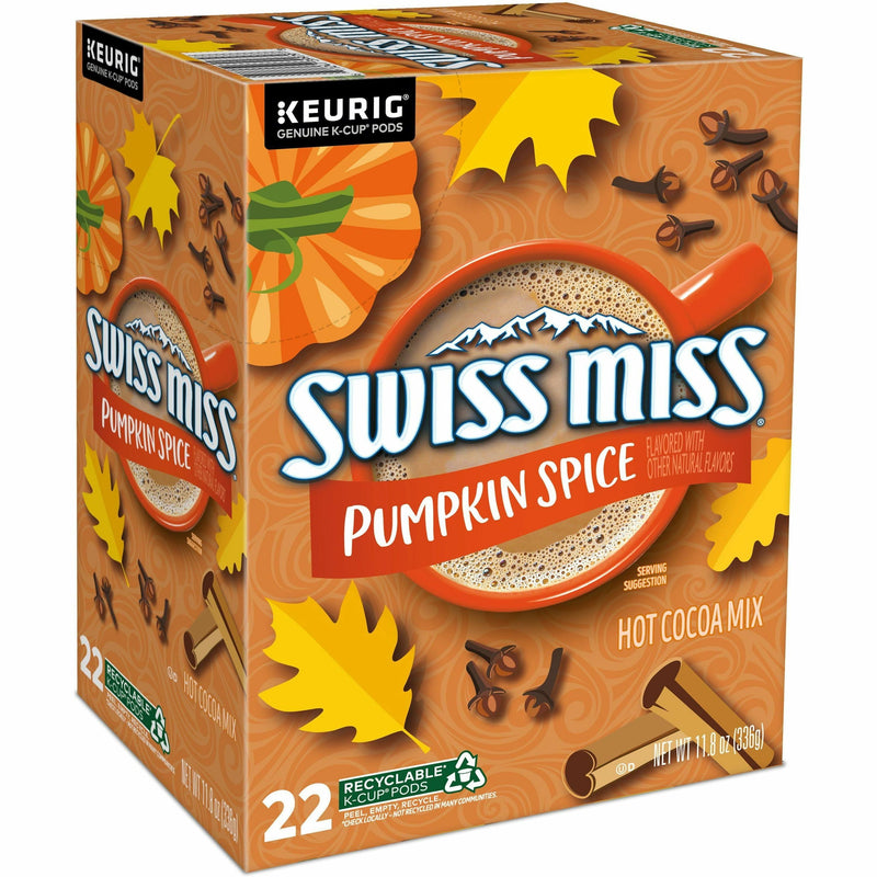 Swiss Miss® K-Cup Pumpkin Spice Hot Cocoa, 22/Box (GMT9979) Box of 22