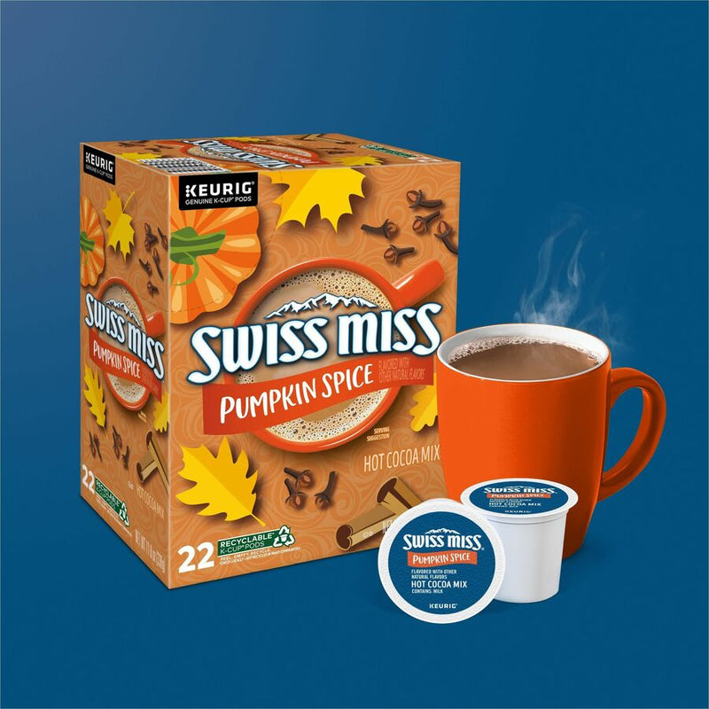 Swiss Miss® K-Cup Pumpkin Spice Hot Cocoa, 22/Box (GMT9979) Box of 22