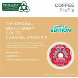 The Original Donut Shop® K-Cup Caramel Apple Pie Coffee, Compatible with Keurig Brewer, Light, 24/Box (GMT8101) Box of 24