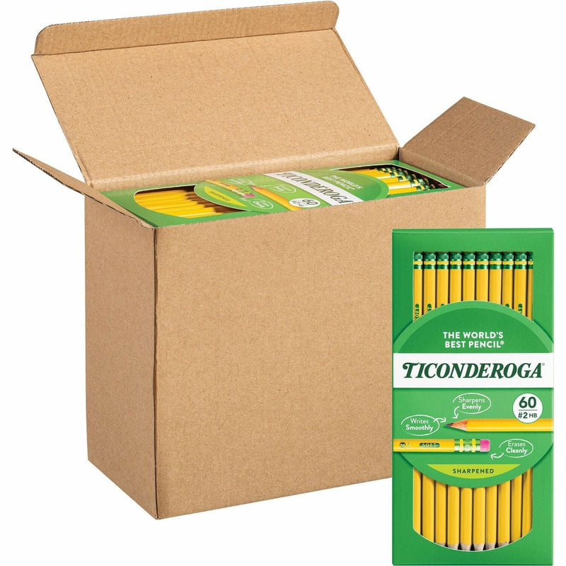 Dixon Soft No. 2 Pencils, Yellow Barrel, 240/Box (DIXX14634) Box of 240