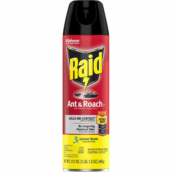 Raid Ant & Roach Killer Spray, 17.50 fl oz (SJN365988) Each