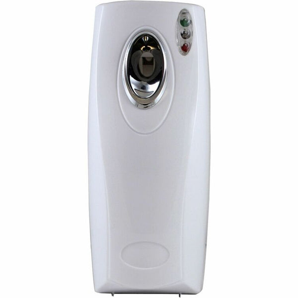 Claire Metered Air Freshener Dispenser, 0.13 Hour, 0.25 Hour, 0.50 Hour, Wall, 2 x C Battery, White (CGCCL7MADISPC) Each