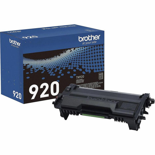 Brother Genuine TN920 Standard Yield Toner Cartridge, Laser, Black, Standard Yield, 3,000 Pages (BRTTN920)