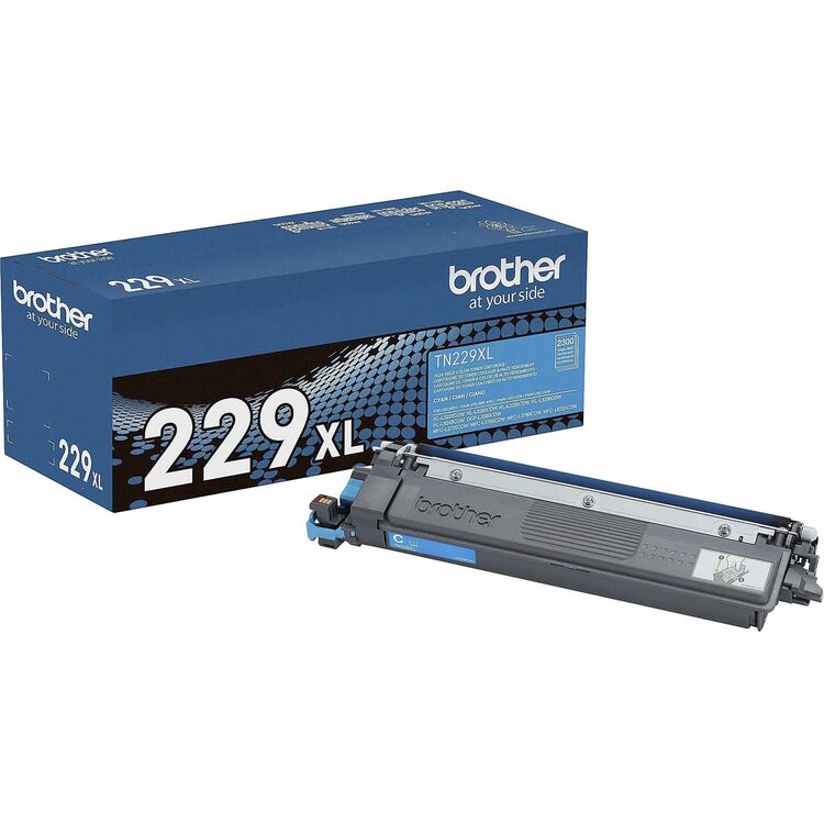 Brother Original High Yield Laser Toner Cartridge - Cyan (BRTTN229XLC) Each