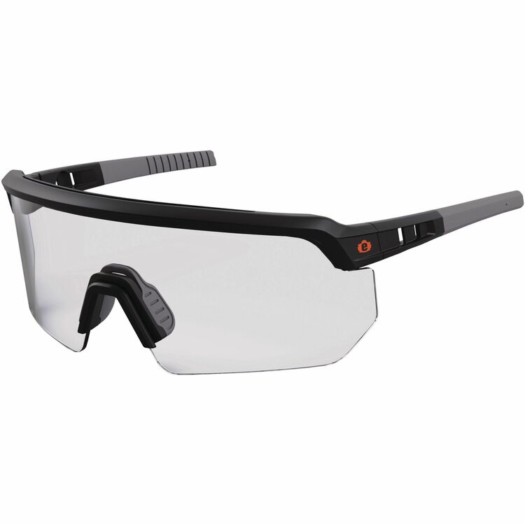 Ergodyne AEGIR Safety Glasses, Matte Black Frame/Clear Lens (EGO55001) Each