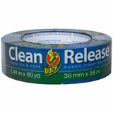 Duck Clean Release Blue Painter's Tape, 60 yd Length x 1.41" x 5.6 mil Thickness, 3" Core, 16/Pack (DUC284373) Pack of 16