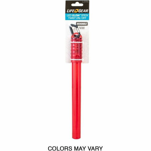 Dorcy LED Reusable Glow Stick, 3 Day Glow Time, Assorted (DCY413678) Each