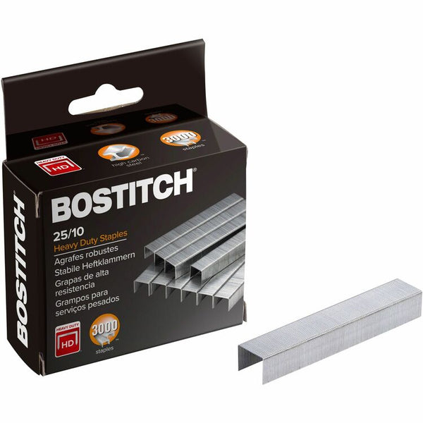 Bostitch Premium High-Capacity Staples, 0.38" Leg, 0.5" Crown, Steel, 3,000/Box (ACI1962) Box of 3000 Staples