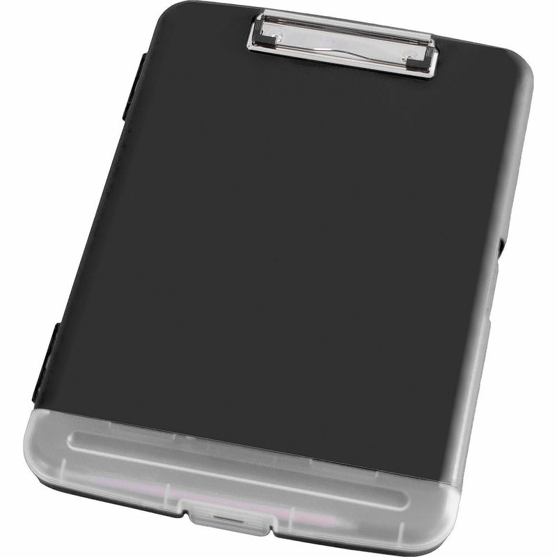Business Source Storage Clipboard, Storage for 160 Sheet, Plastic, Black (BSN49271) Each