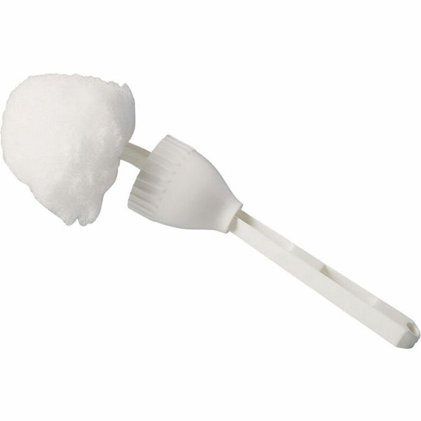 Vileda Professional Acrylic Bowl Swab, Acrylic Yarn Head Plastic Handle, Acid Resistant, Fast-drying, 100, White (VLD134765) Each