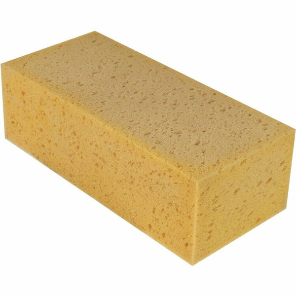 Unger Fixi-Clamp Sponge, 8.5" x 4" x 2.75", Yellow, 10/Carton (UNGSP010CT) Case of 10