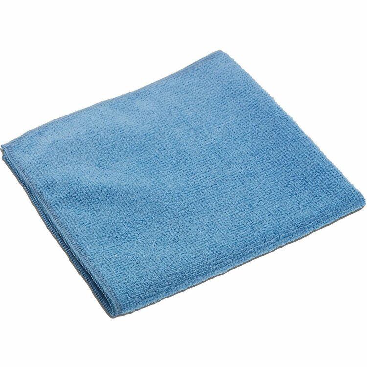 Vileda Professional MicroTuff Microfiber Cloths, Cloth, 14" Width x 14" Length, 20/Pack, Blue (VLD166940) Pack of 5