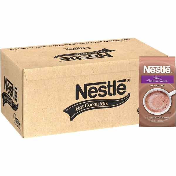 Nestle Rich Chocolate Hot Cocoa Mix, 1.50 lb, Bag, 12/Carton (NES12242) Case of 12