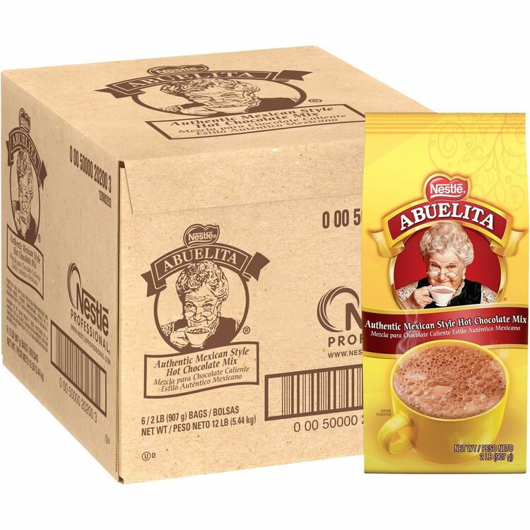 Nestle Abuelita Mexican Style Hot Chocolate Mix, 2 lb, 6/Carton (NES20200) Case of 6