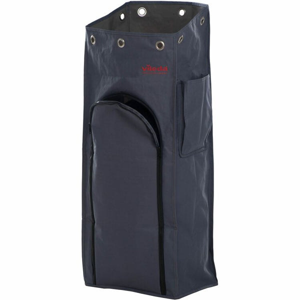 Vileda Professional VoleoPro Zipper Bin Bag Cover, 18.50 gal Capacity, 9.40" Width x 13.40" Depth, Multi, 1Each, Janitorial Cart, Bottle, Cloth (VLD143731) Each