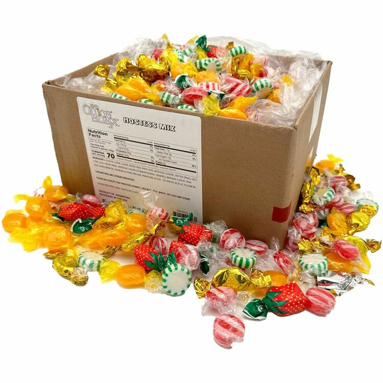 Office Snax Individually Wrapped Candy Assortments, Assorted Flavors, 5 lb Box (OFX00616) 1 Carton