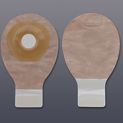 Premier™ Ostomy Pouch One-Piece System 7 Inch Length, Mini Flat 1-3/8 Inch Stoma Drainable (570055_BX) 20/BX