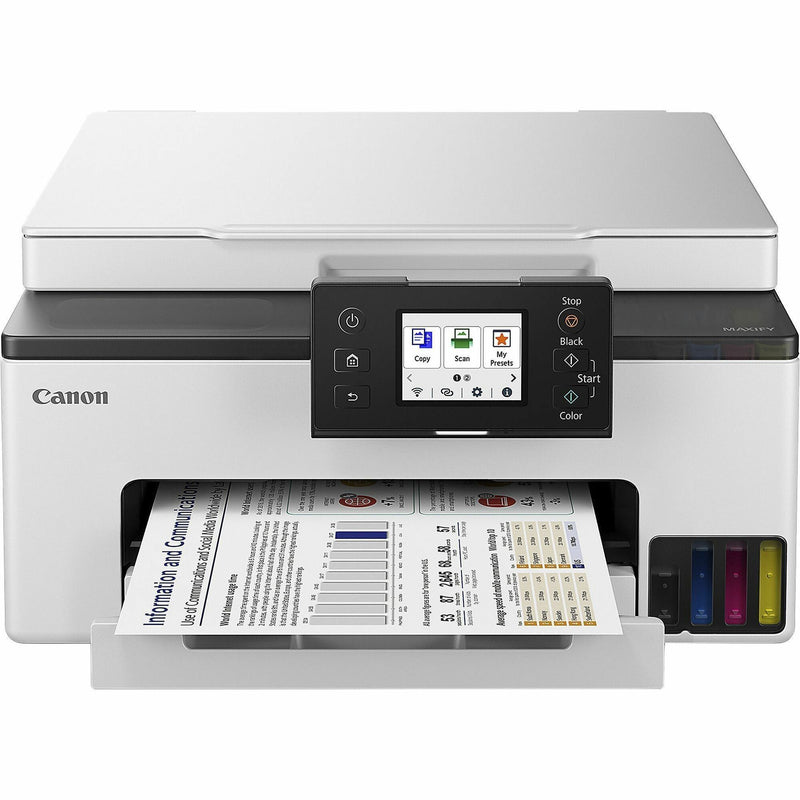 Canon MAXIFY GX1020 Wired & Wireless MegaTank Inkjet Multifunction Printer (CNMGX1020) Each