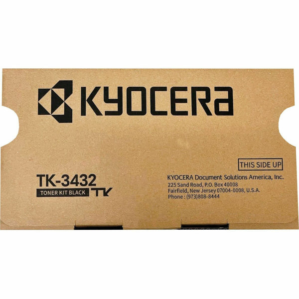 Kyocera TK-3432 Original Laser Toner Cartridge, Black, 25000 Pages (KYOTK3432) Each