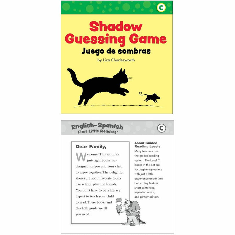 Scholastic First Little Readers Book Set Printed Book by Liza Charlesworth, Book, Grade Preschool-2, English, Spanish, Level C (SHS1338662090) 1 Box