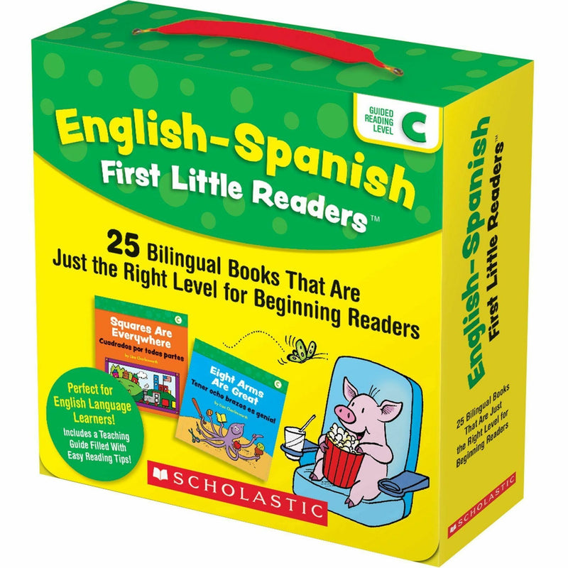 Scholastic First Little Readers Book Set Printed Book by Liza Charlesworth, Book, Grade Preschool-2, English, Spanish, Level C (SHS1338662090) 1 Box