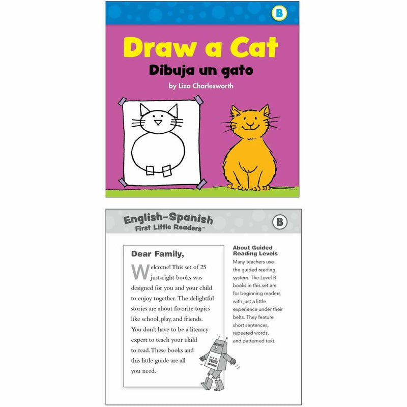 Scholastic First Little Readers Book Set Printed Book by Liza Charlesworth, Book, Grade Preschool-2, English, Spanish, Level B (SHS1338662082) 1 Box