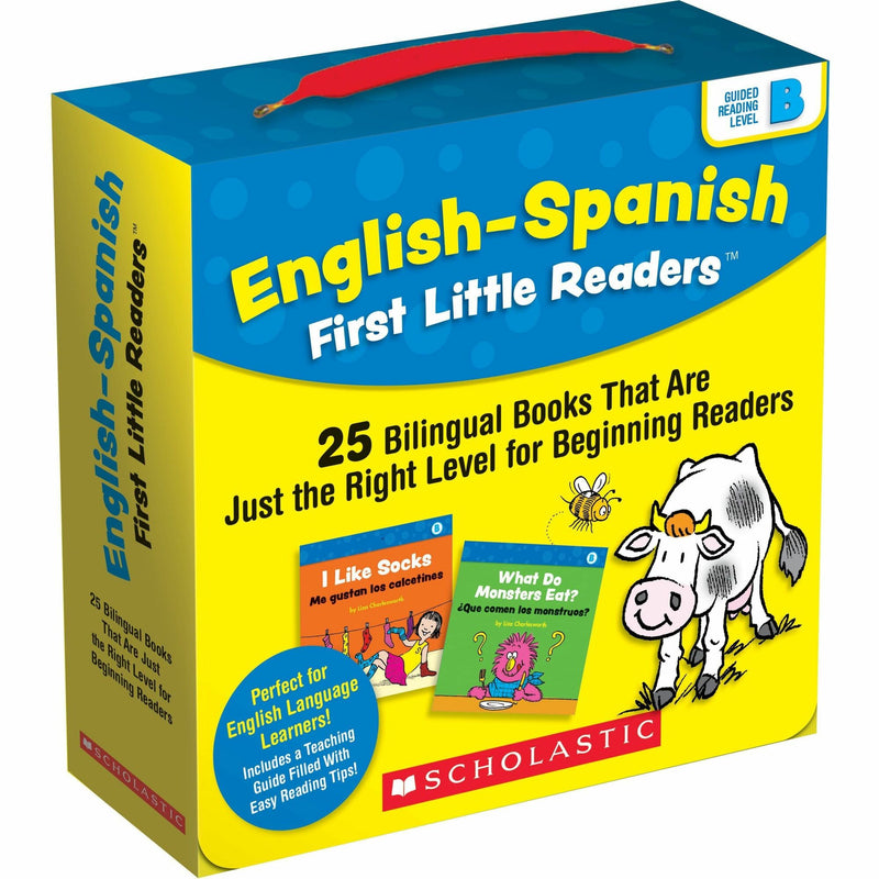 Scholastic First Little Readers Book Set Printed Book by Liza Charlesworth, Book, Grade Preschool-2, English, Spanish, Level B (SHS1338662082) 1 Box