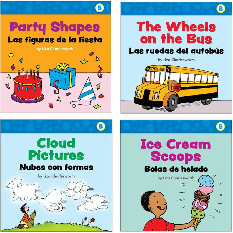 Scholastic First Little Readers Book Set Printed Book by Liza Charlesworth, Book, Grade Preschool-2, English, Spanish, Level B (SHS1338662082) 1 Box