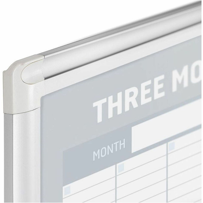 MasterVision Magnetic Dry Erase Calendar Board, 36 x 24, Silver Aluminum Frame (BVCGA03204830) Each