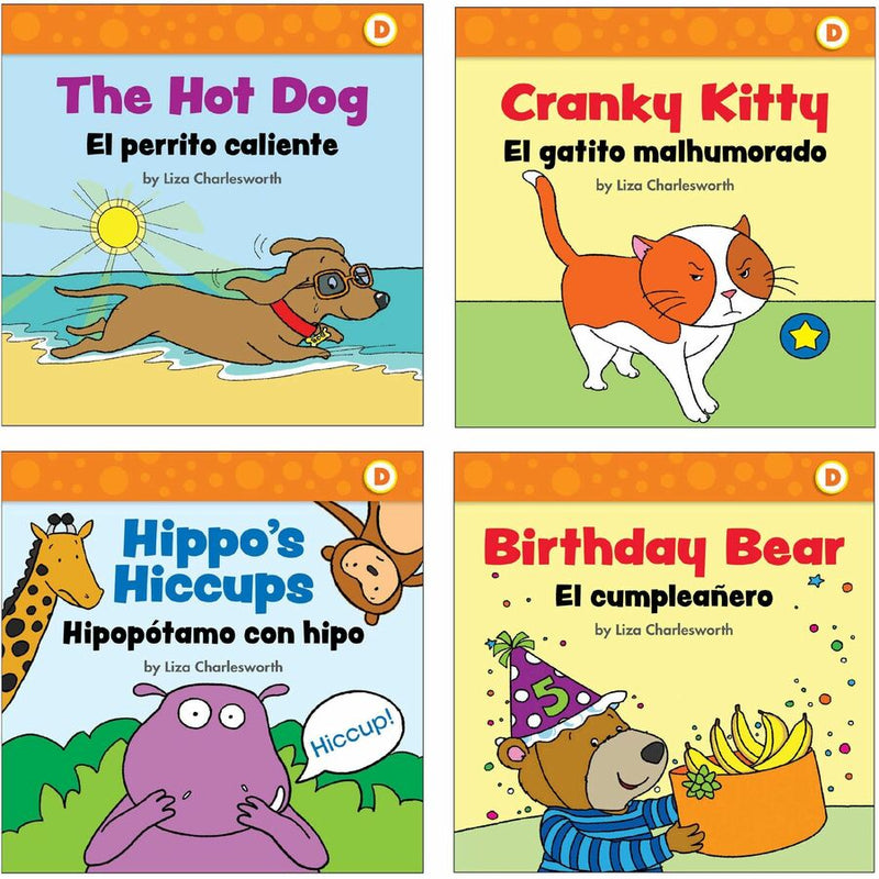 Scholastic First Little Readers Book Set Printed Book by Liza Charlesworth, Book, Grade Preschool-2, English, Spanish, Level D,100 Books (SHS1338668064) 1 Box