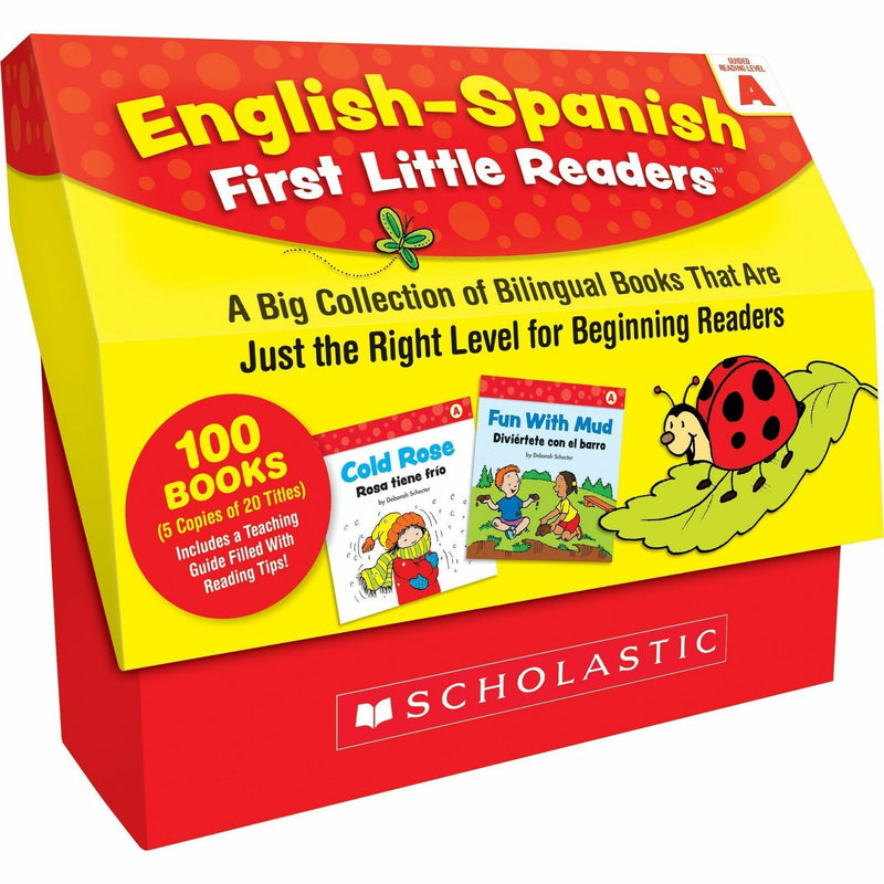 Scholastic First Little Readers Book Set Printed Book by Deborah Schecter, Book, Grade Preschool-2, English, Spanish, Level A (SHS133866803X) 1 Box