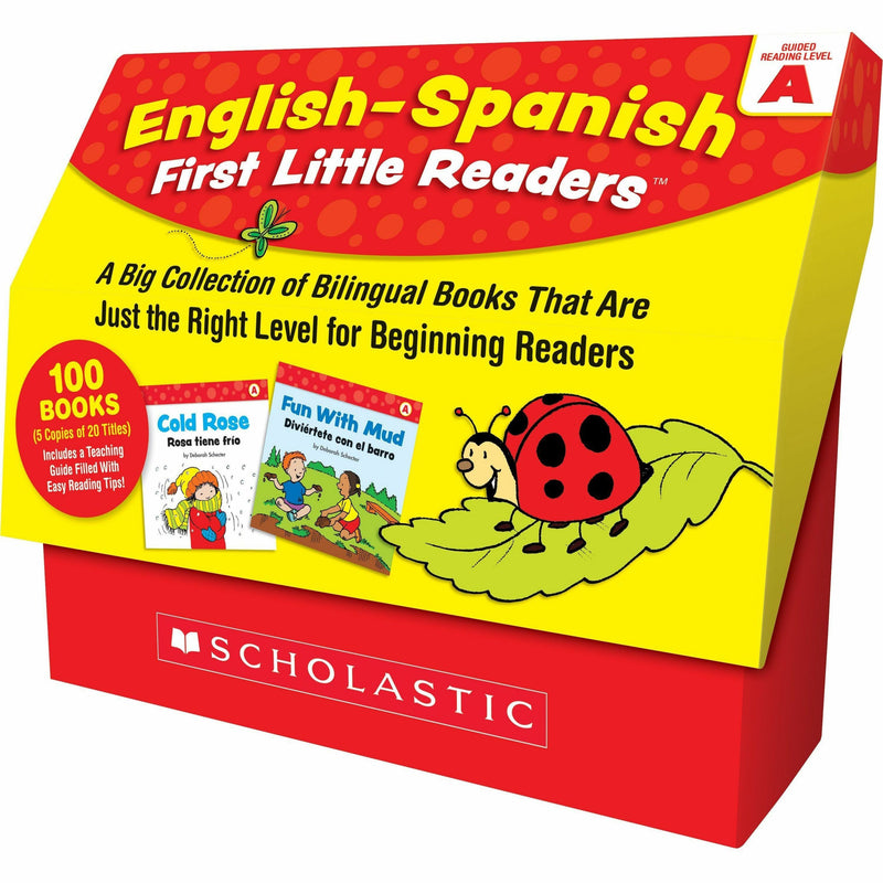 Scholastic First Little Readers Book Set Printed Book by Deborah Schecter, Book, Grade Preschool-2, English, Spanish, Level A (SHS133866803X) 1 Box