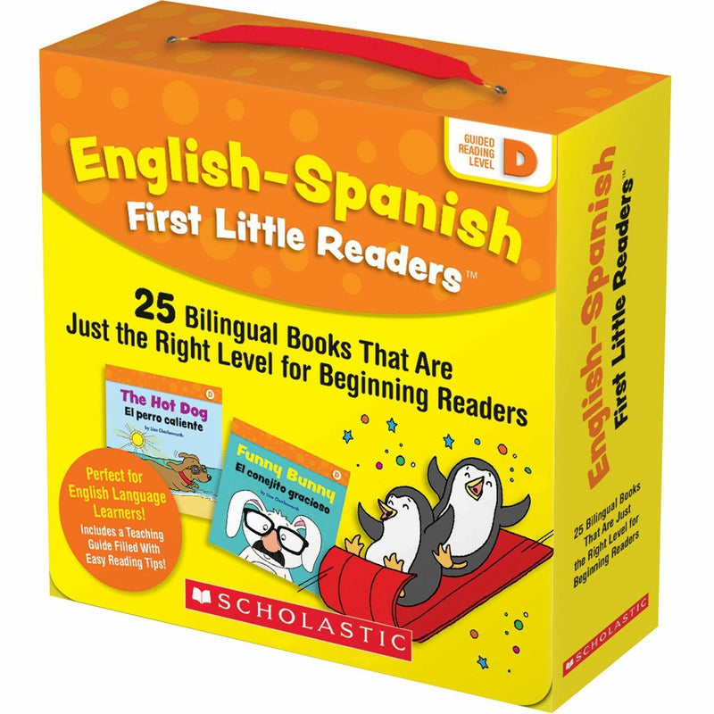 Scholastic First Little Readers Book Set Printed Book by Liza Charlesworth, Book, Grade Preschool-2, English, Spanish, Level D (SHS1338662104) 1 Box