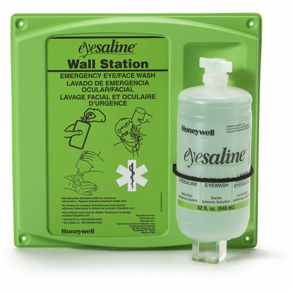 Medline Saline Eyewash Station, 1 Quart, 4/Carton (MIISPV462000CT) Case of 4