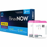 BinaxNOW Rapid Antigen Test Kit, Kit for COVID-19, 2/Box (WSHTSTABN2) Box of 2