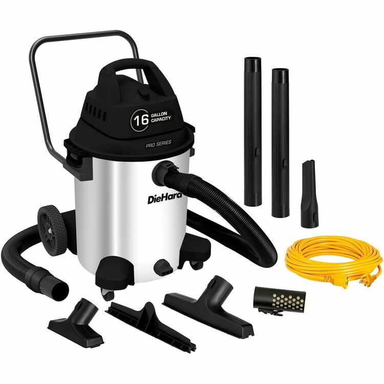 DieHard 16-Gallon 6.5 HP Pro Series Wet/Dry Vacuum (ESMDH7000701) Each