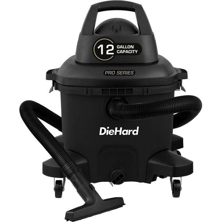 DieHard 12-Gallon 6 HP Pro Series Wet/Dry Vacuum (ESMDH7000601) Each