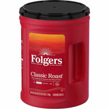 Folgers® Ground Canister Classic Roast Coffee, Medium, 6/Carton, 210/Pallet (FOL30419PL) 1 Pallet